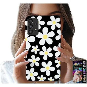 Pouzdro na mobilní telefon POUZDRO PRO SAMSUNG A52/A52S - SEDMIKRÁSKA, SEDMIKRÁSKY, KVĚTINY, ZADNÍ KRYT