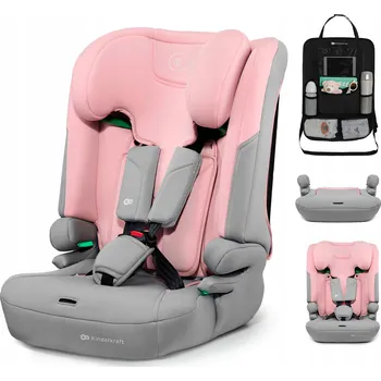 Autosedačka Autosedačka + Organizér Kinderkraft I-COMFY 76-150cm 9-36kg Růžová
