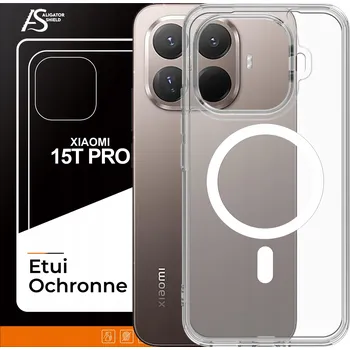 Pouzdro na mobilní telefon Zadní Kryt AligatorShield pro Xiaomi 15T Pro bezbarvý