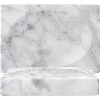 Mýdlenka Volně stojící Mýdlenka Q-BATH Pure Natural, šedý kámen