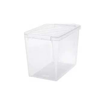 Úložný box Smartstore box 61l Classic 59 x 39 x 43 cm bílé klipy