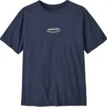 Patagonia ’95 Oval Logo T-Shirt Men New Navy: Kaleido modrá XL