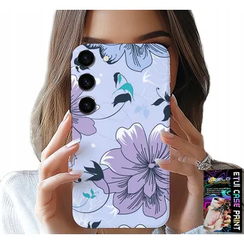 Pouzdro na mobilní telefon POUZDRO PRO SAMSUNG GALAXY S23 - KVĚTINOVÉ KVĚTINY, MÓDNÍ ZADNÍ KRYT