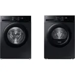 Samsung WW80CGC04DABLE + DV90DG52A0ABLE černý