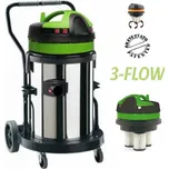 SOTECO 3-FLOW 440 Inox - vysavač na jemné prachy s automatickým oklepem