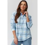 Dámská košile Makadamia 12 C35 - modrá Modrá Uni