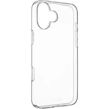 Pouzdro na mobilní telefon TPU gelový kryt FIXED Story AntiUV pro Apple iPhone 16 Plus, čirý