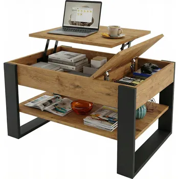 Konferenční stolek Konferenční stolek möbelkap obdélníkový 92 x 54,2 x 45 cm dub lancelot