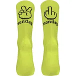 Ponožky Northwave Ponožky NW Sunday Monday Sock C89222012 yellow fluo S/36-39 S/36-39