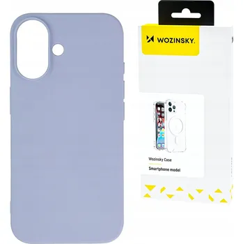 Pouzdro na mobilní telefon Silikonové pouzdro Wozinsky Silicone Case pro Samsung Galaxy S25+ - fialové
