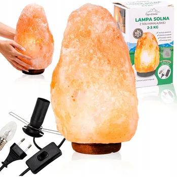 Lampička Stolní lampa Ogrody Solne Solná lampa, vícebarevná, 15 W