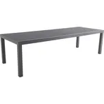 Sunfun Maja Zahradní stůl rozkládací XL, 280–380 × 100 × 74 cm, hliník, sklo
