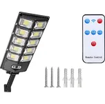 Verk 12325 Pouliční osvětlení solární 420 LED COB, IP67, černé