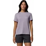 Dámské triko Columbia Parsons Point™ SS Logo Tee Velikost: XL / Barva: fialová