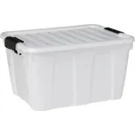 Plast Team Úložný box s průhledným víkem 30 L