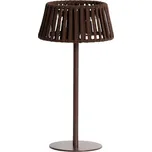Kave Home Hnědá zahradní solární LED lampa Aldet