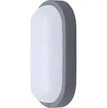 LED venkovní světlo WO744 - ovál 21 x 10,4 cm, šedá