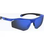 Sluneční brýle Polaroid PLD 7055/S matte blue/blue mirror polarized high contrast