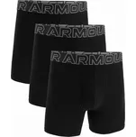 Pánské boxerky Under Armour M UA Perf Cotton 6in Velikost: XXL / Barva: černá