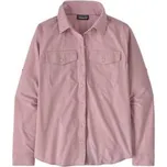 Patagonia Long-Sleeved Self Guided Sun Shirt Women Quiet Violet růžová M