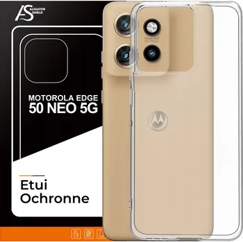 Pouzdro na mobilní telefon Zadní Kryt AligatorShield pro Motorola Edge 50 Neo bezbarvý
