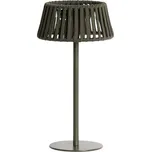 Kave Home Zelená zahradní solární LED lampa Aldet