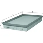 Vzduchový filtr MAHLE LX 63