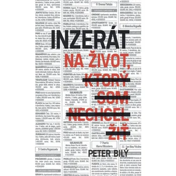 Kniha Inzerát na život, ktorý som nechcel žiť