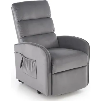 Křeslo Halmar Maroni popelavě šedé