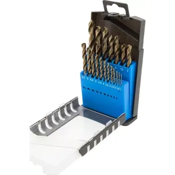 Vrták Sada OREN - vybrušované vrtáky HSS-Co. DIN 338, 19dílná (G)