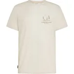 ICEBREAKER Mens Mer 150 Tech Lite SS Tee Peaceful Pass, Ecru Hthr velikost: L