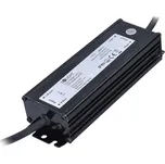 Napájecí zdroj z 230 V na 12 V pro LED osvětlení, 5A, 60W, IP65, černá