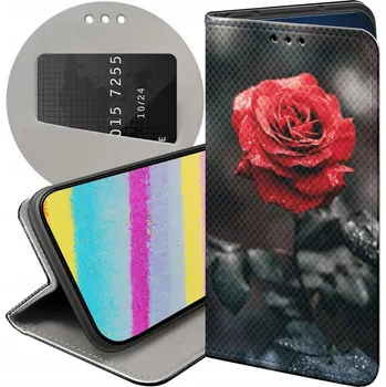 Pouzdro na mobilní telefon Flipové pouzdro Hello Case pro Vivo Y21, Y21s, Y33S, červené