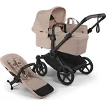 Bugaboo BUGABOO Donkey 6 BLACK/DESERT TAUPE MELANGE