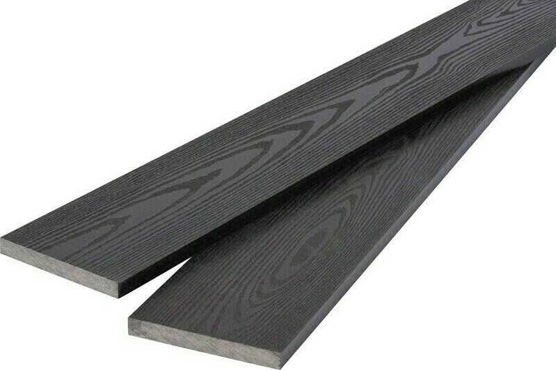 Dřevoplastová WPC plotovka 120x14mm, 1000mm, antracit