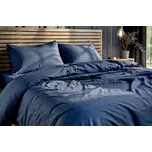 DARRÉ Bavlněné povlečení Jednobarevné perkálové - tmavě modré 2 Velikost: 140 x 200 + 70 x 90