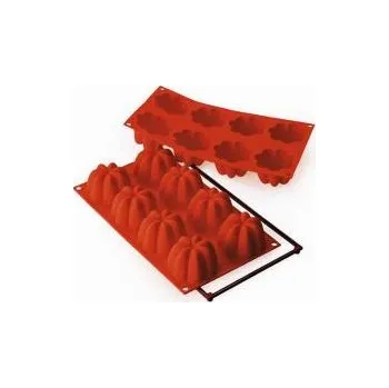 Nádoba na pečení Silikonová forma Charlotte 816ml na 8ks - Silikomart