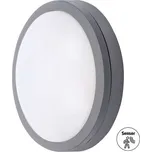 LED venkovní světlo WO781 Siena se senzorem - kruh 23 cm, šedá