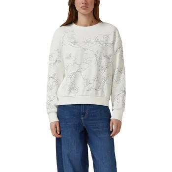 Dámská mikina s.Oliver dámská mikina 2176238 02B5 Krémová 38