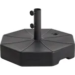 Kave Home Černý plastový podstavec ke slunečníku Aimar 60 x 60 cm