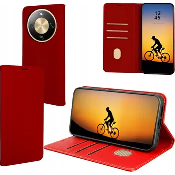 Pouzdro na mobilní telefon Flipové pouzdro Bama pro Honor Magic8 Lite, červené