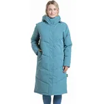 Dámský zimní kabát Meatfly Chloe tyrkysová XL