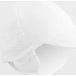 Dětská letní mušelínová čepička s kšiltem New Baby bílá, Velikost 80/86