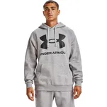 Pánská mikina Under Armour Rival Fleece Big Logo Hoodie velikost S mod gray light heather