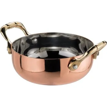 Jednorázové nádobí Toppapír FINGERFOOD nerezový hrnec Ø100mm 1ks