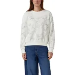 s.Oliver dámská mikina 2176238 02B5 Krémová 36