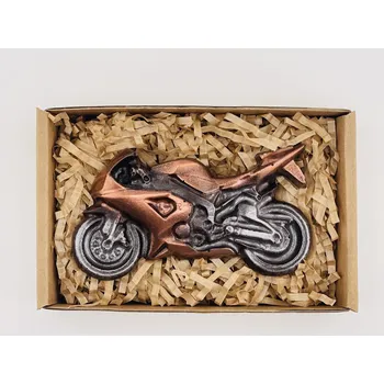 Cukrovinka Chocolenka Čokoládová Motorka 58 % Ruční Výroba