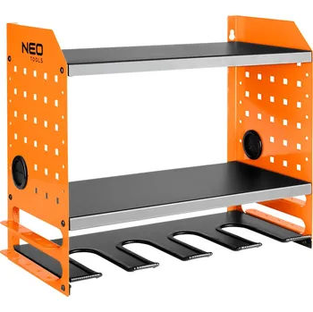 Neo Tools Polička na akumulátorové elektrické nářadí 46,5 x 40,5 x 22,5 cm