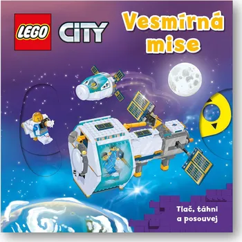 Leporelo LEGO City: Tlač, táhni a posouvej: Vesmírná mise - Svojtka & Co. (2023)