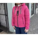 RED SPOT DÁMSKÁ KRATŠÍ PŘECHODOVÁ BUNDA S KAPUCÍ - RŮŽOVÁ S